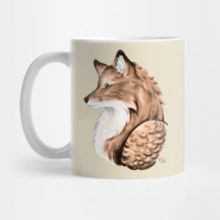 Fluffy Fox Mug